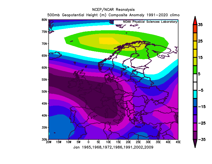 January Composite H500